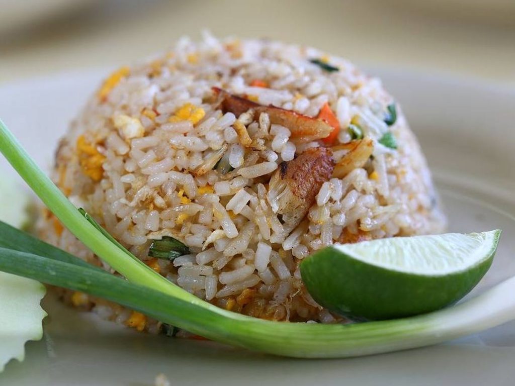 Arroz comida tailandesa
